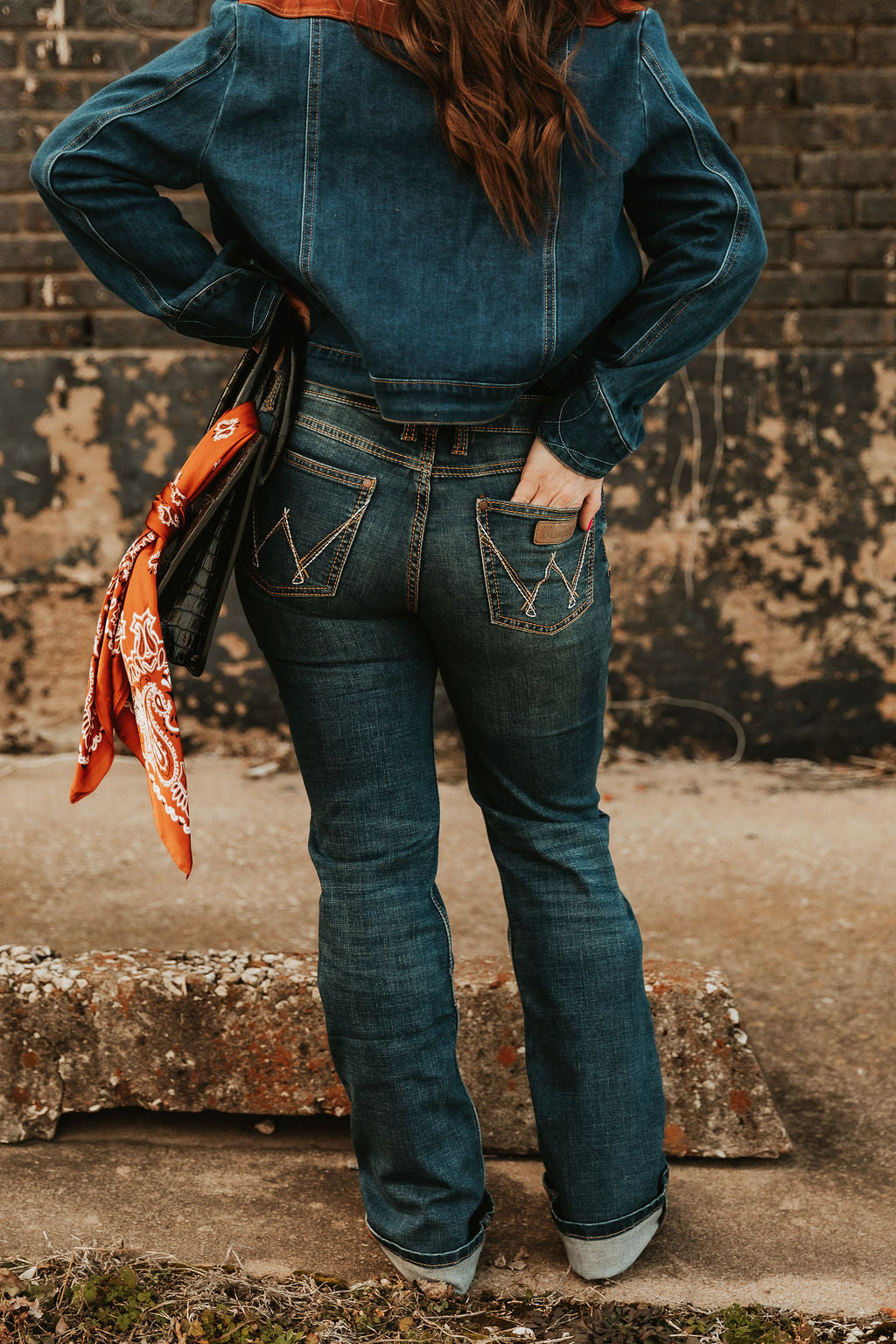 Wrangler Retro Mae- Dark Blue