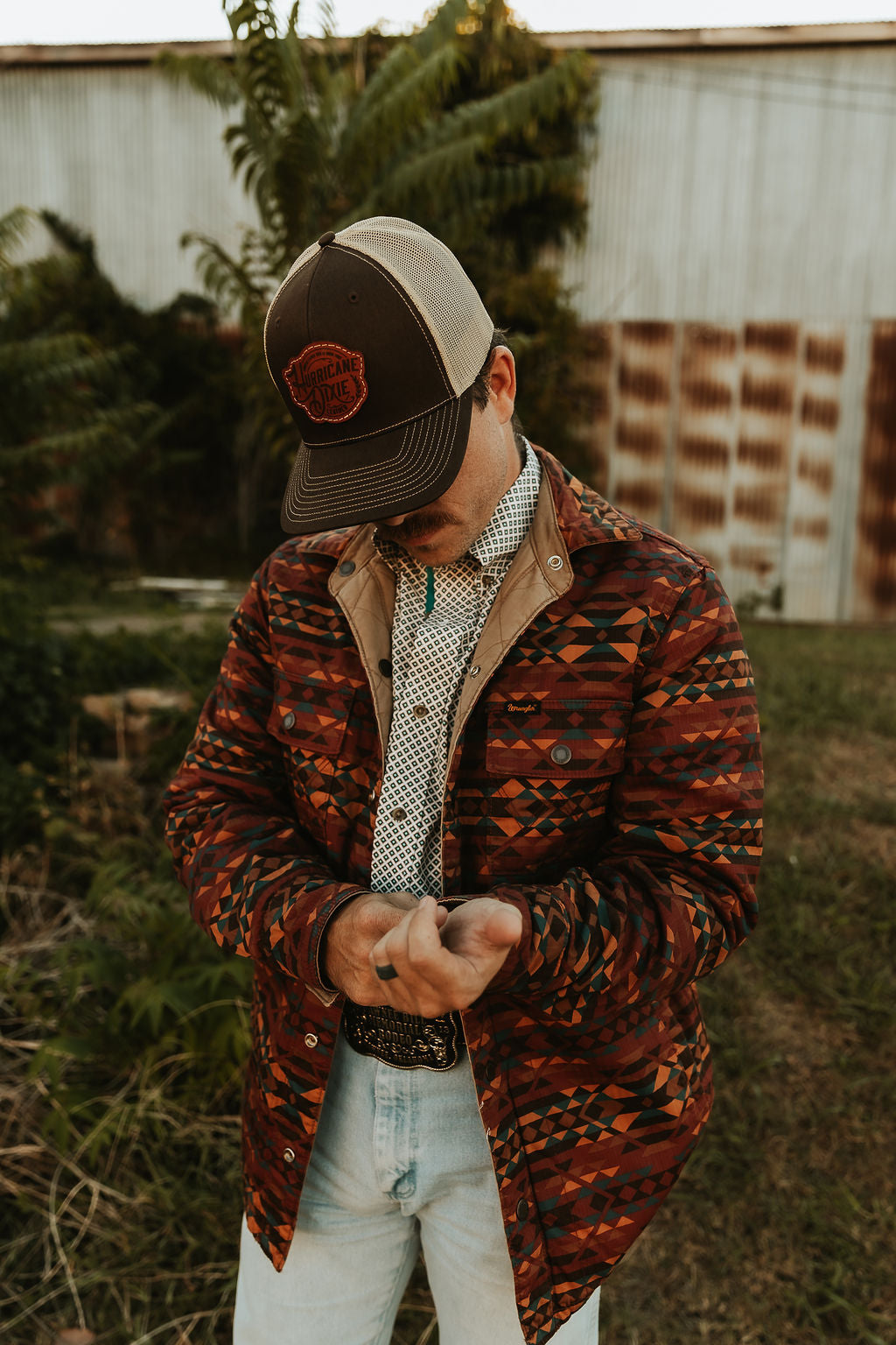 Light Weight Reversible Jacket - Clay