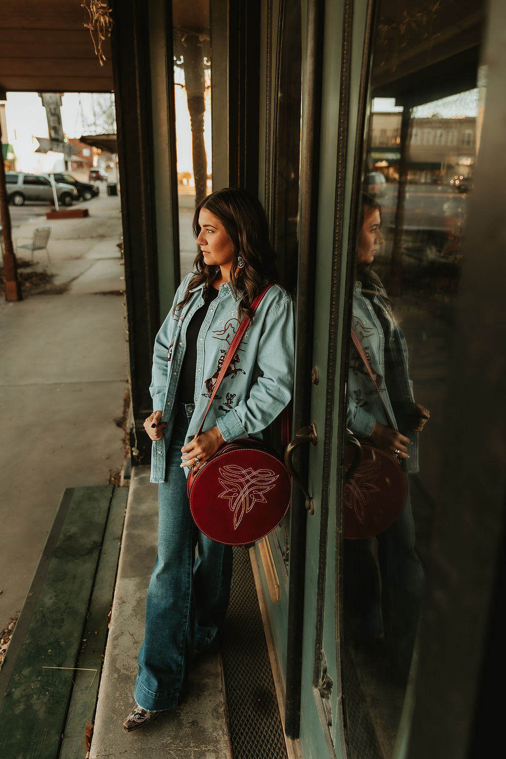 Canteen Purse- Red