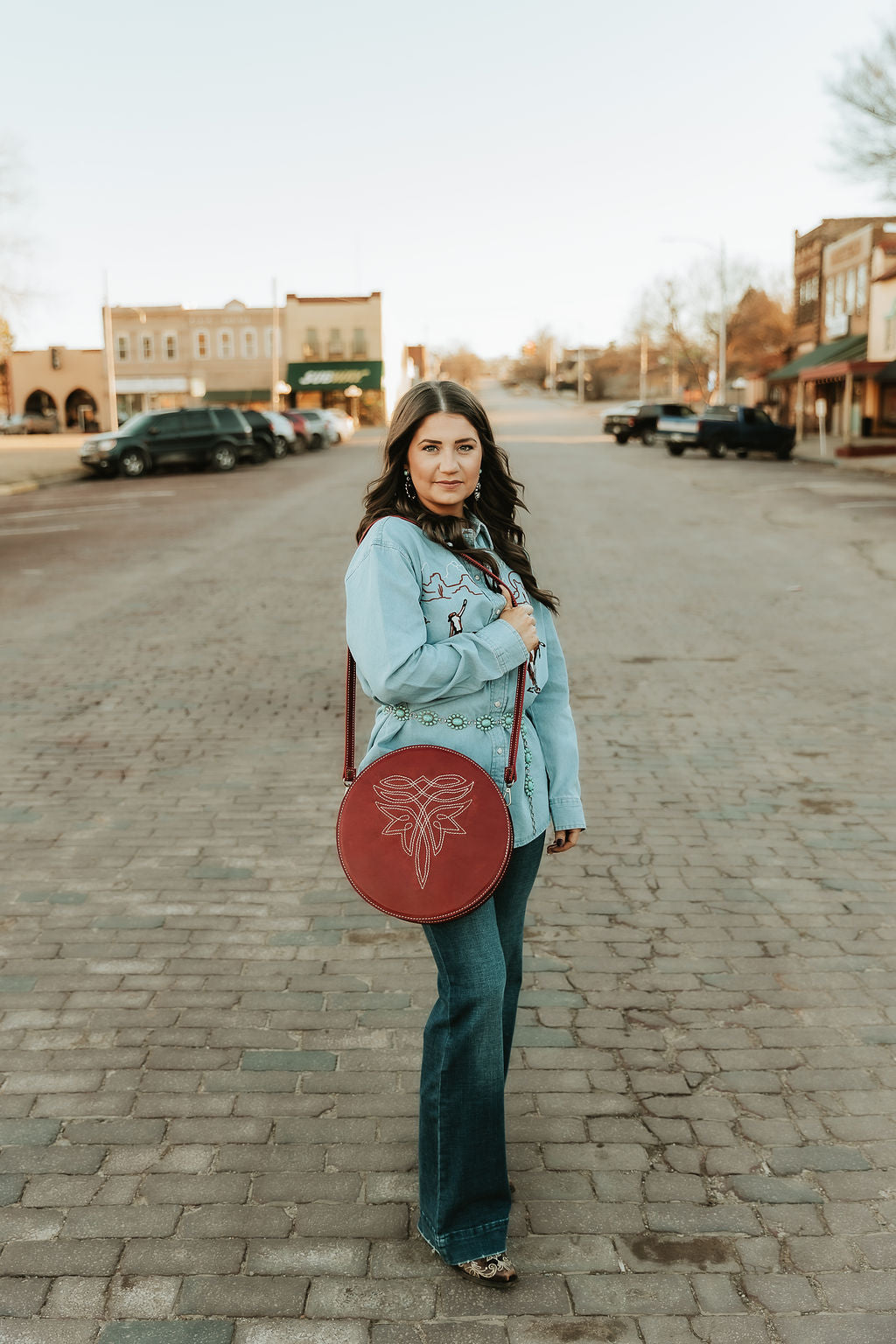 Canteen Purse- Red