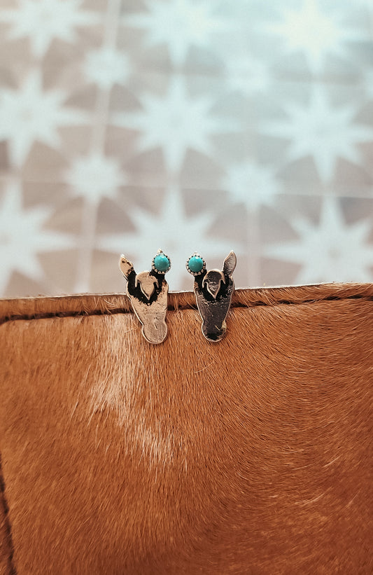 Horse Earrings- studs