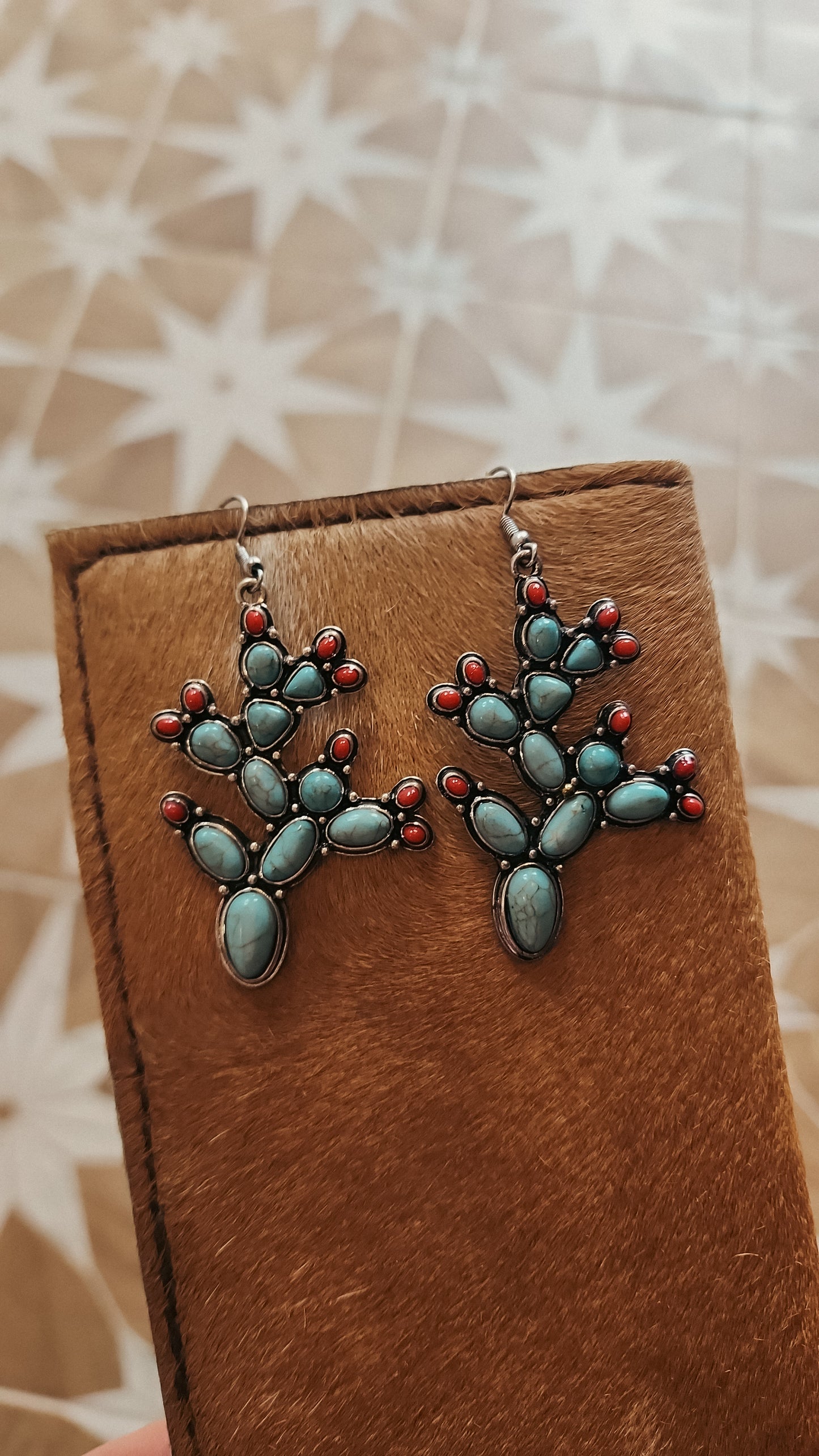 Cactus earrings