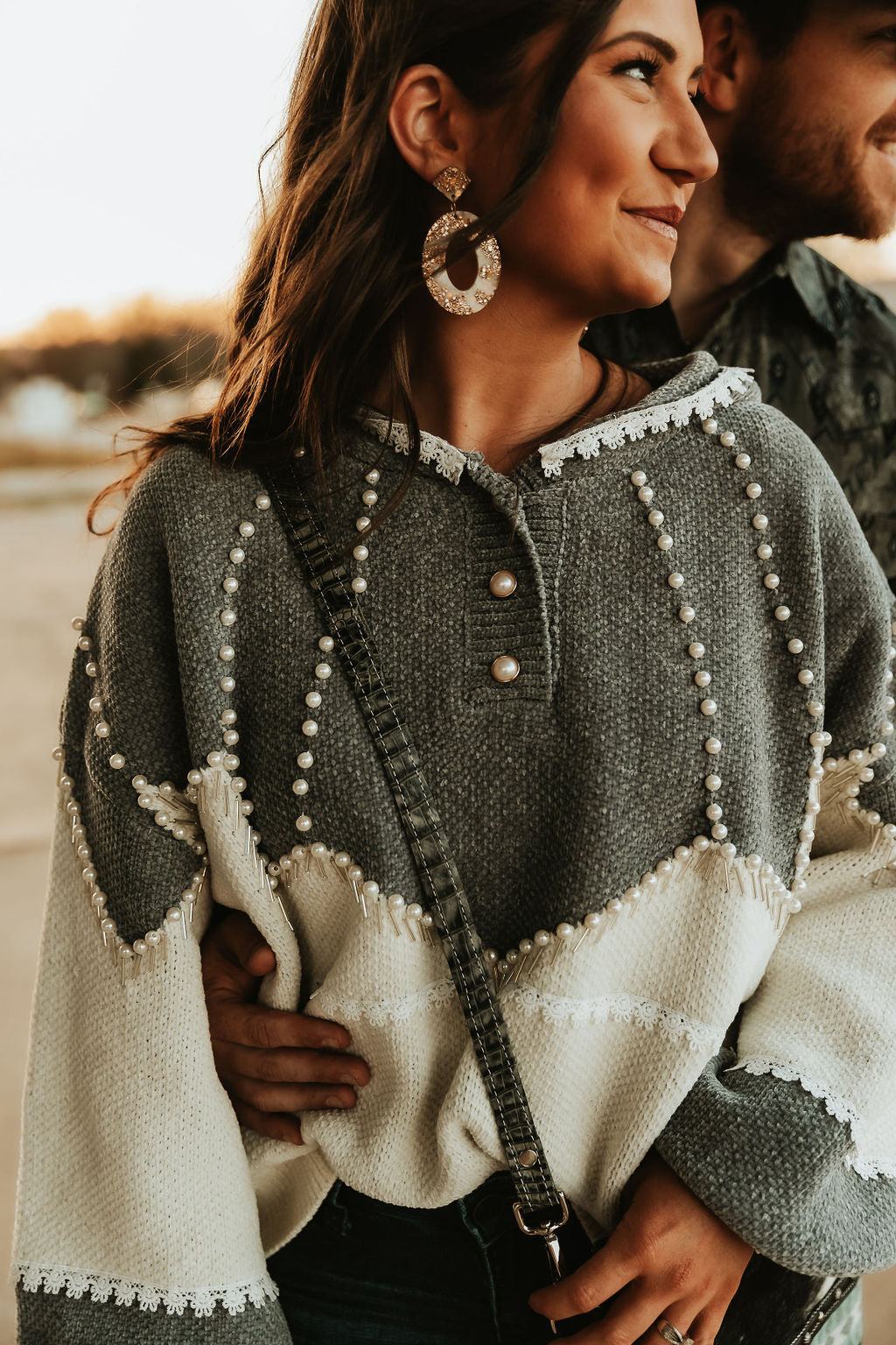 Plush Pearl Sweater