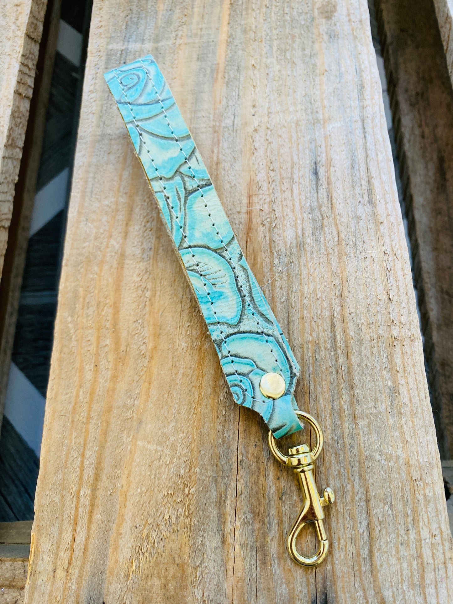 Embossed Wristlet Straps