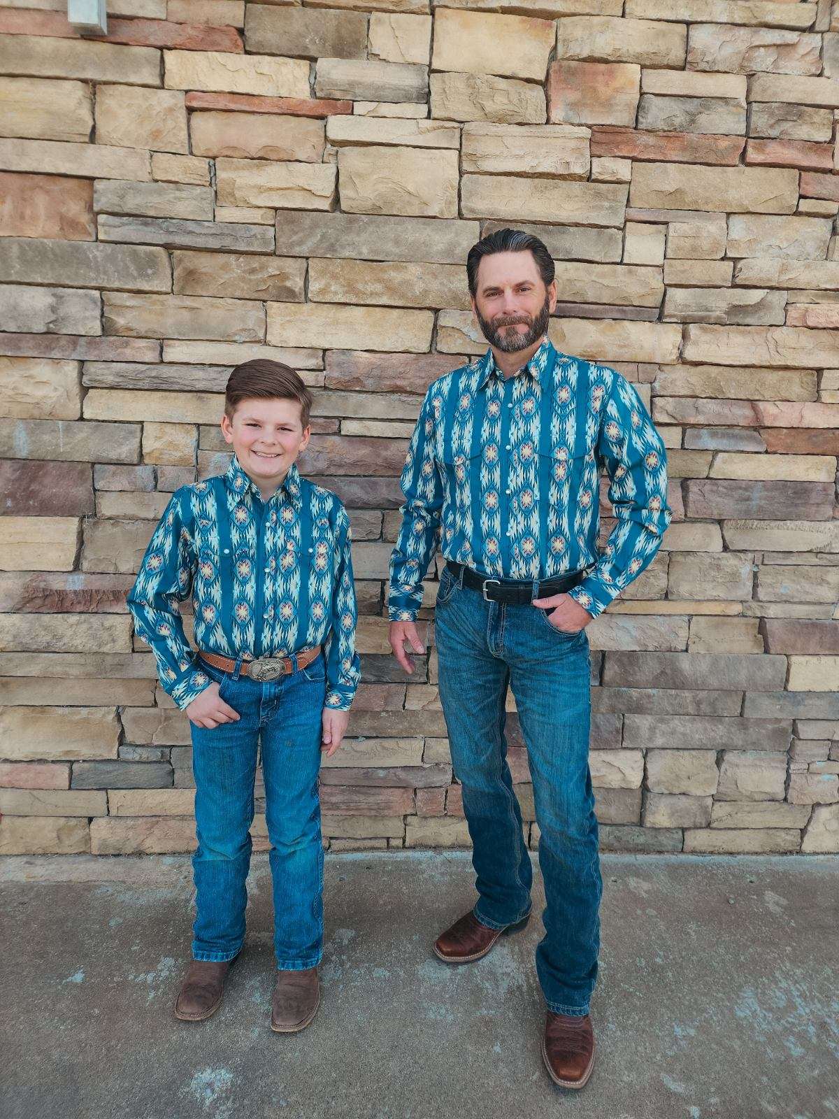 Boys Blue Checotah Shirt