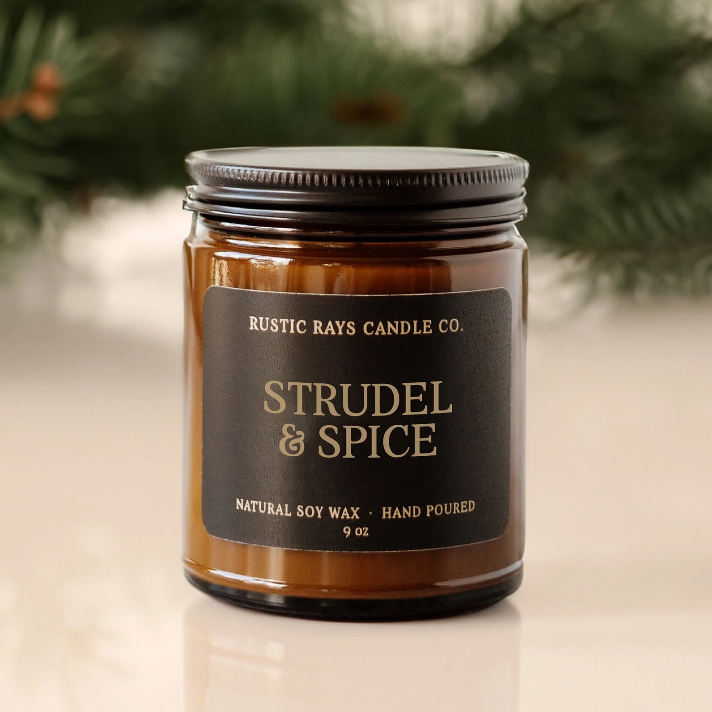 Strudel & Spice Candle- 9 oz