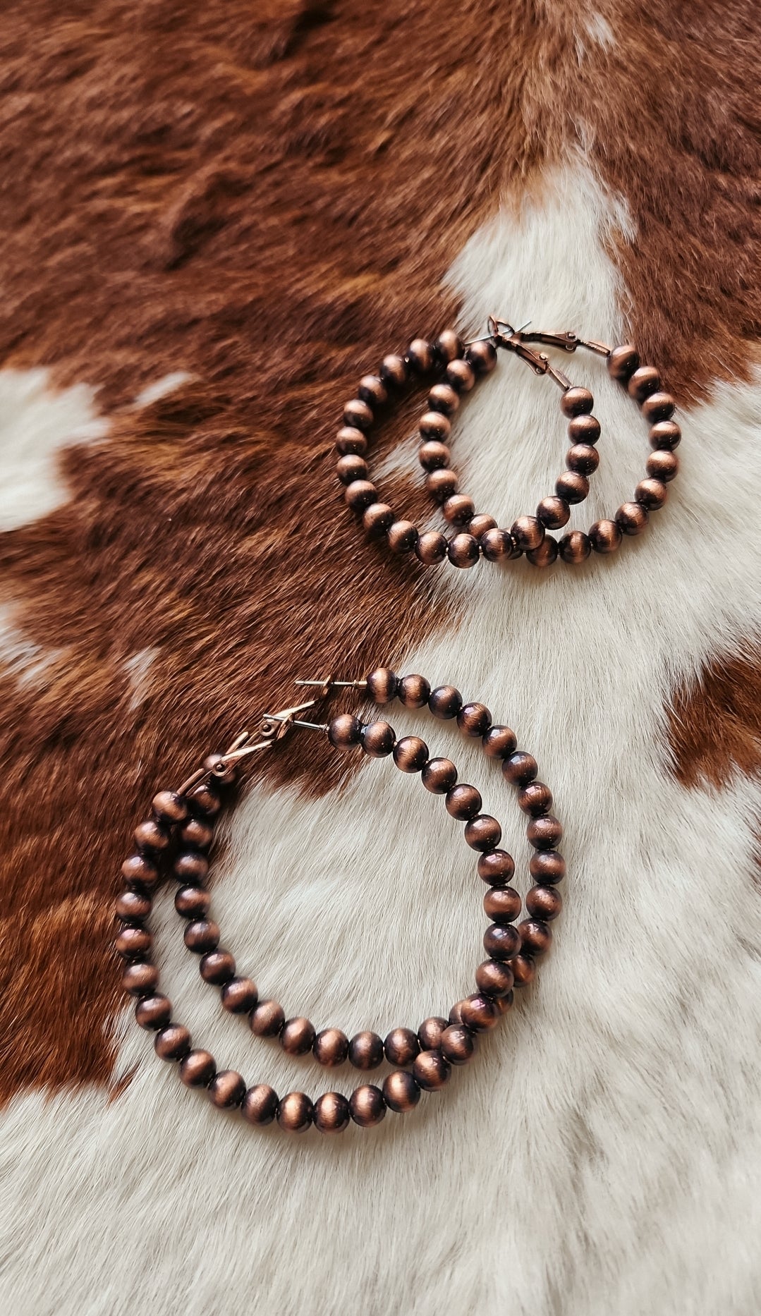 Copper Navajo Pearls