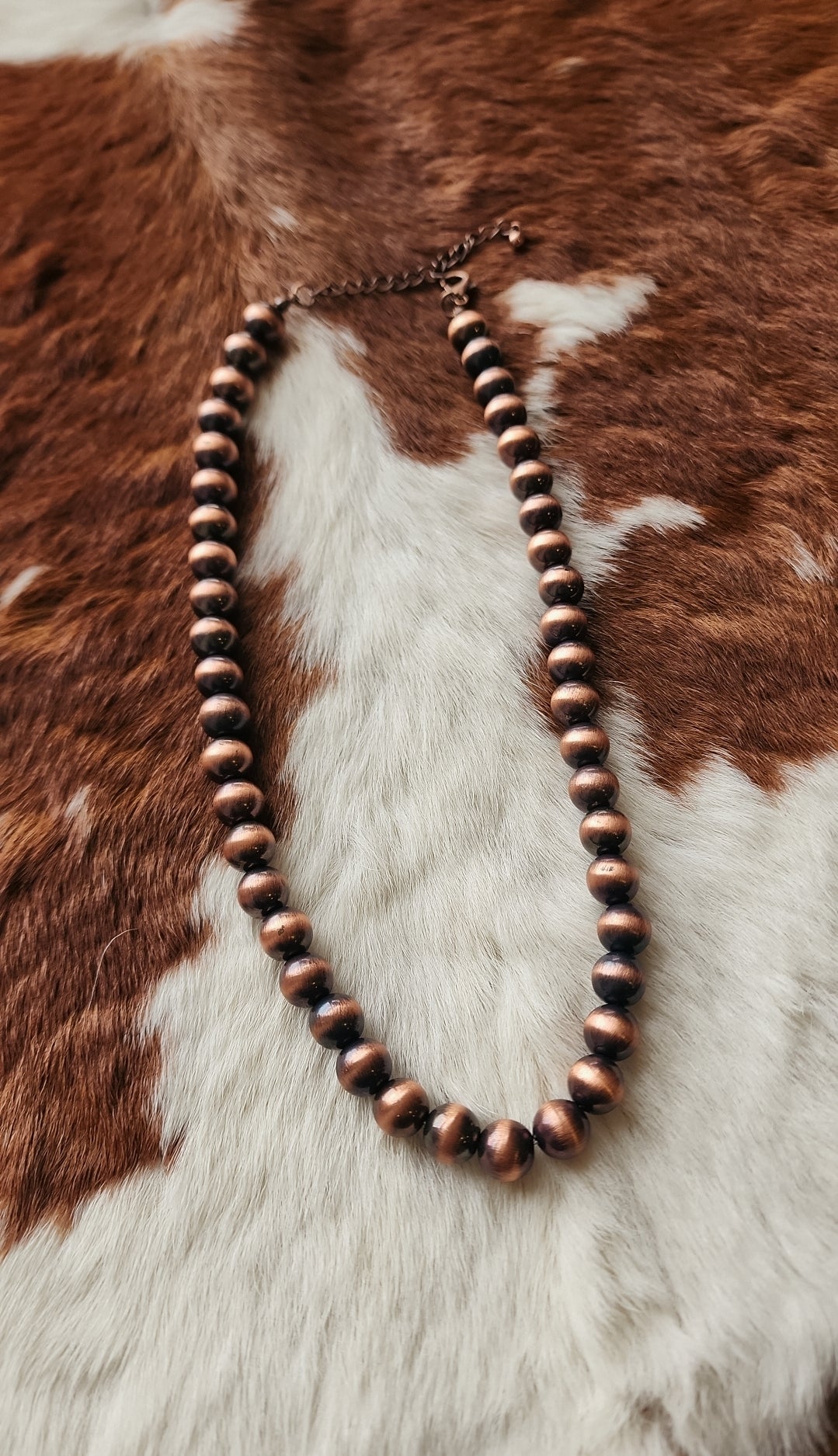 Copper Navajo Pearls