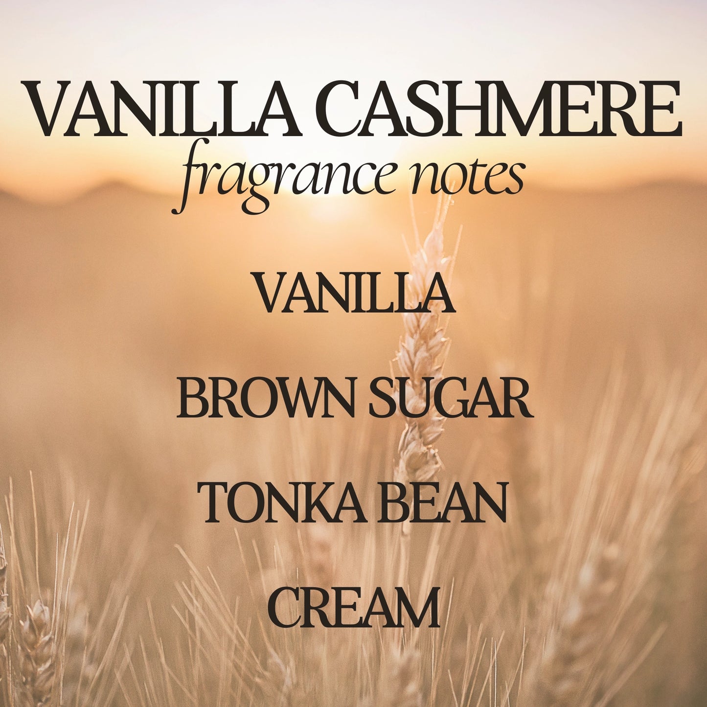 Vanilla Cashmere- 9oz