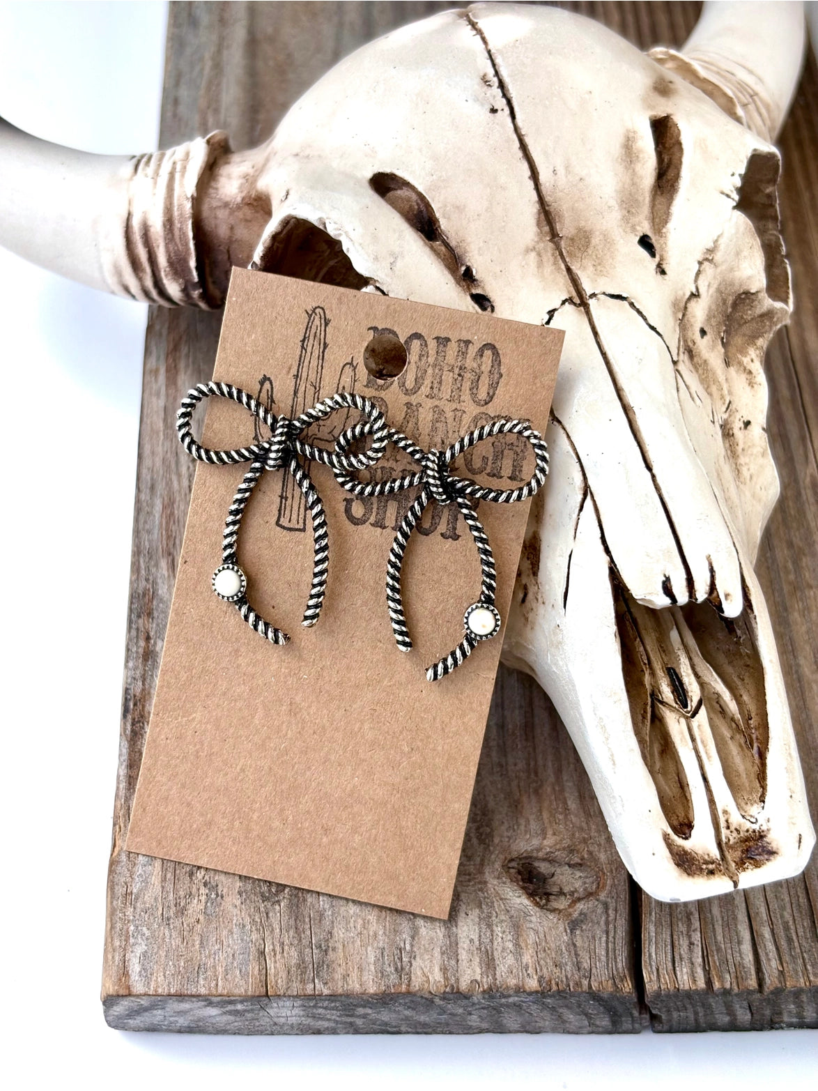 Rope Bow Earrings