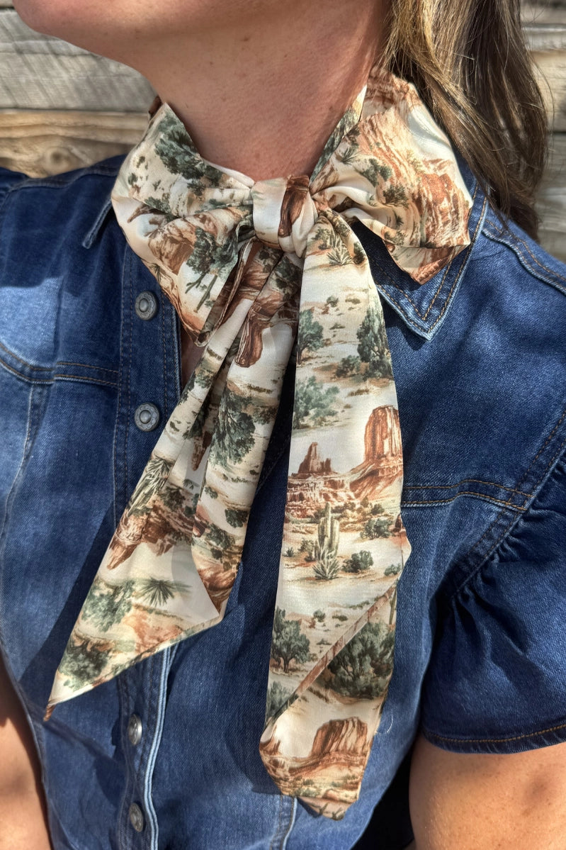 Old West Trails Latigo Scarf