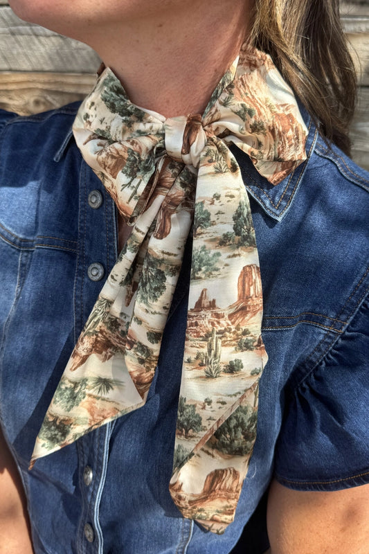 Old West Trails Latigo Scarf