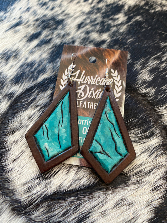 Tooled Earrings