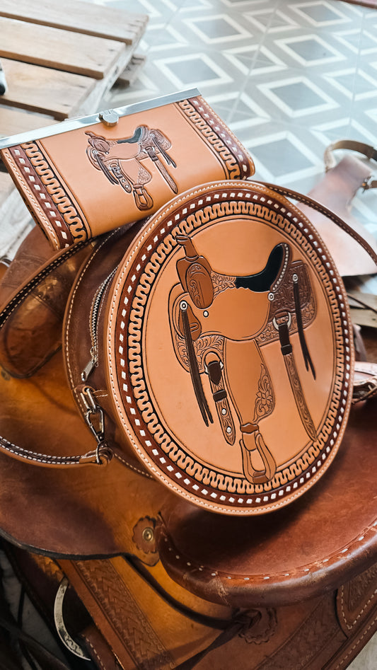 Saddle Canteen Purse