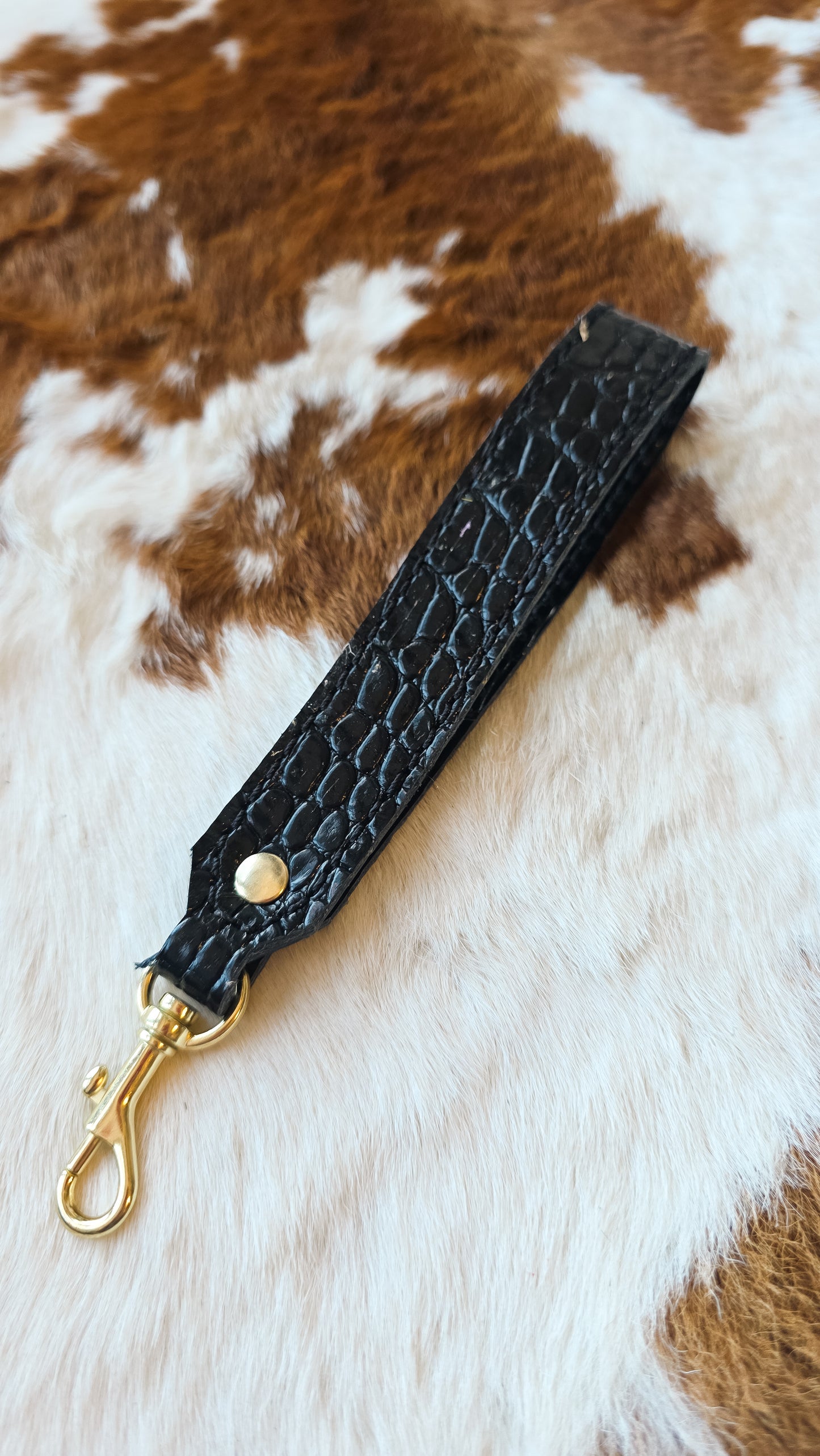 Embossed Wristlet Straps