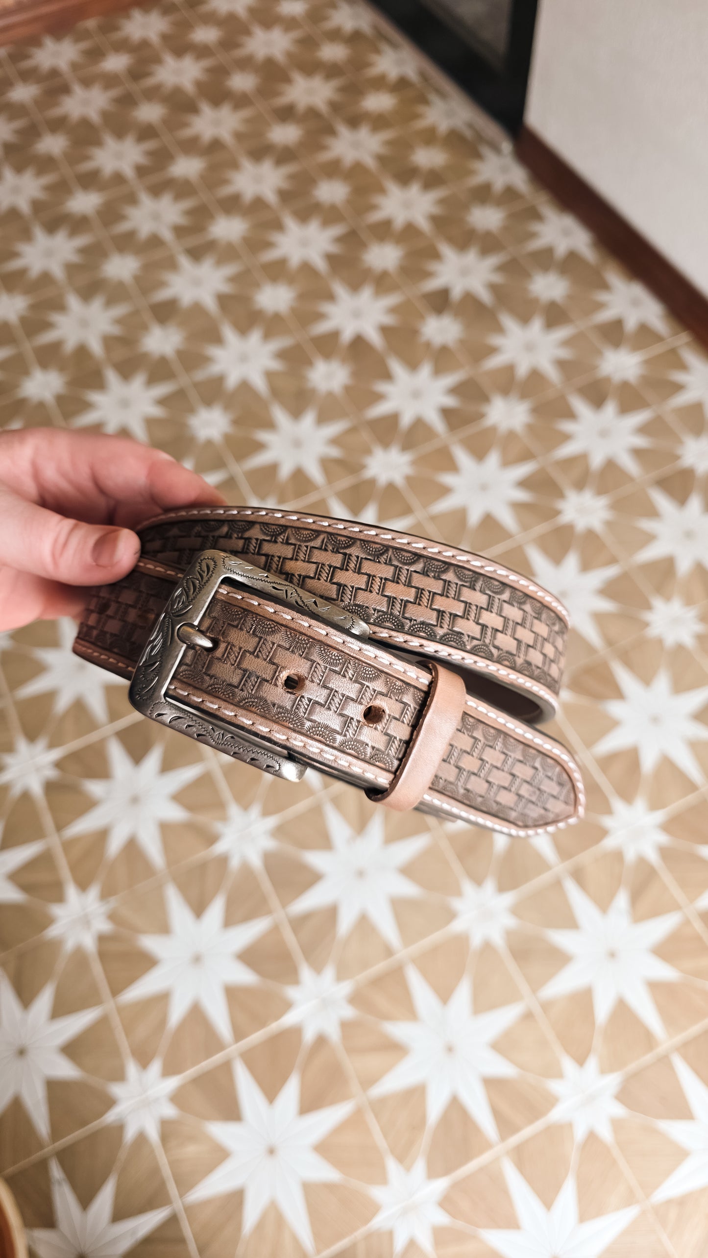 Belts- Basket Stamped