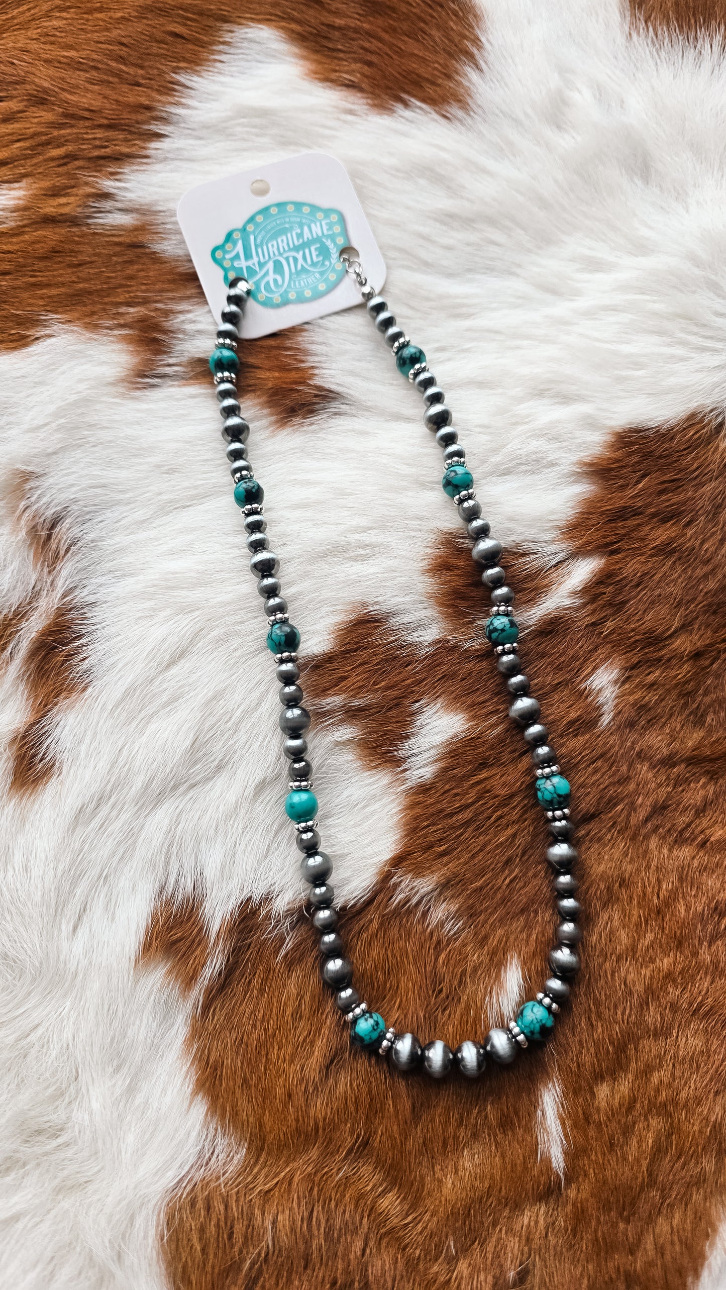 Turquoise/ Navajo Pearl Necklace