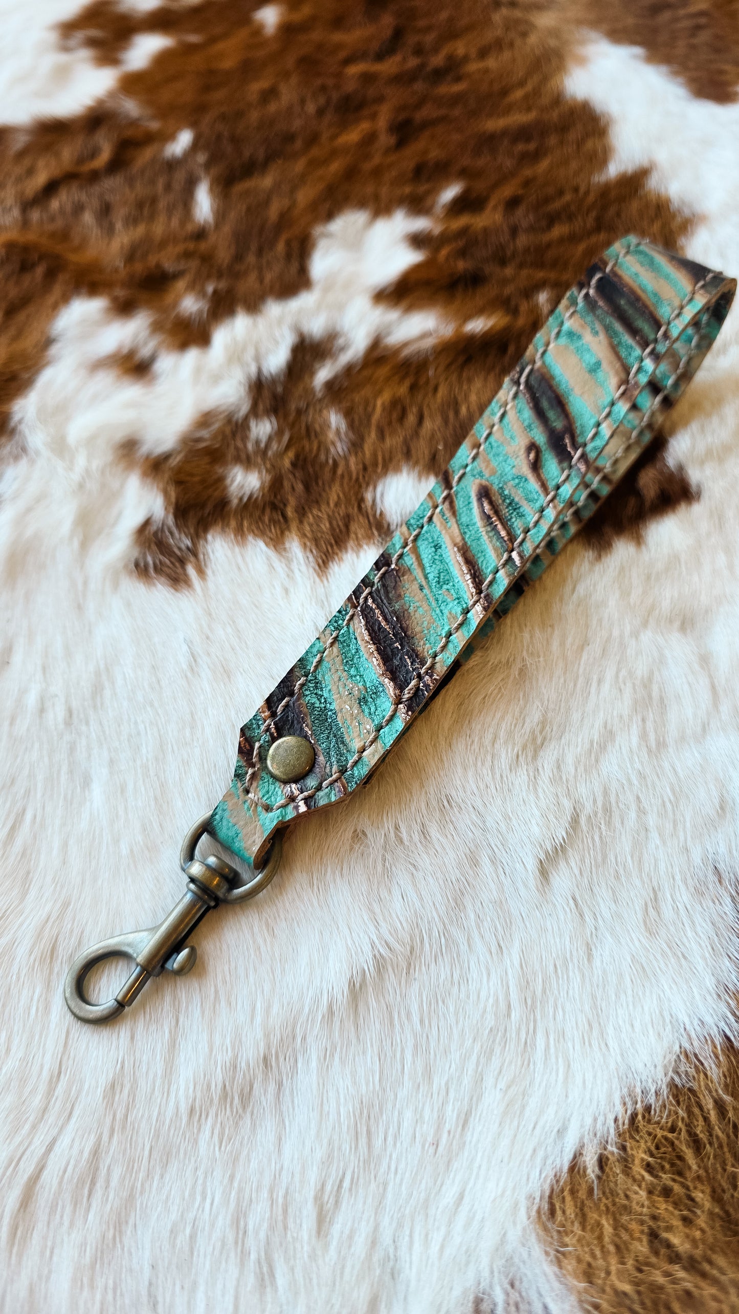 Embossed Wristlet Straps