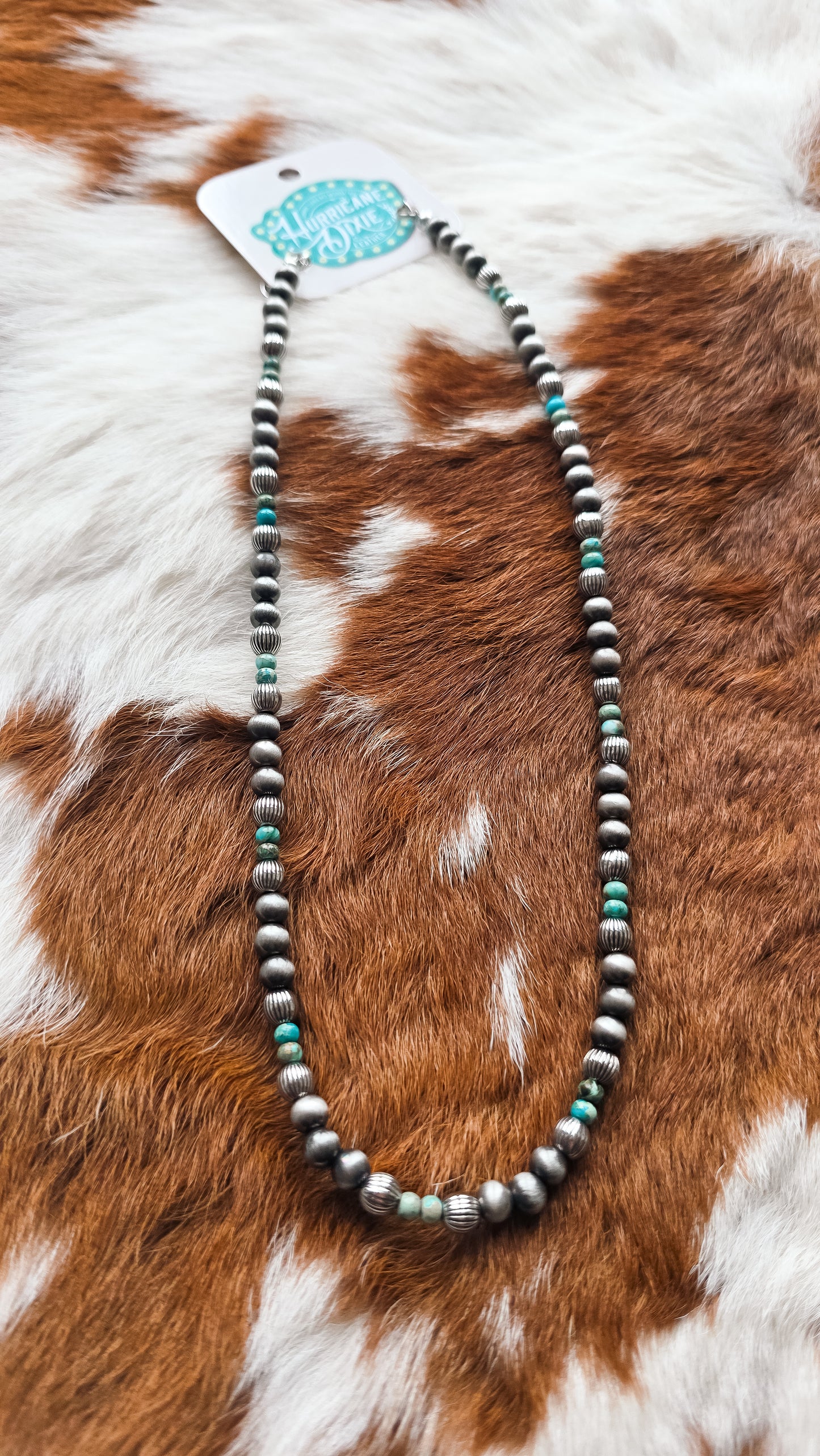 Turquoise Navajo Pearl Necklace