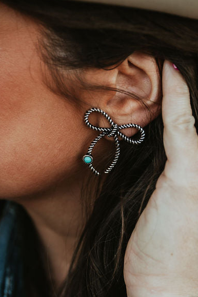 Rope Bow Earrings