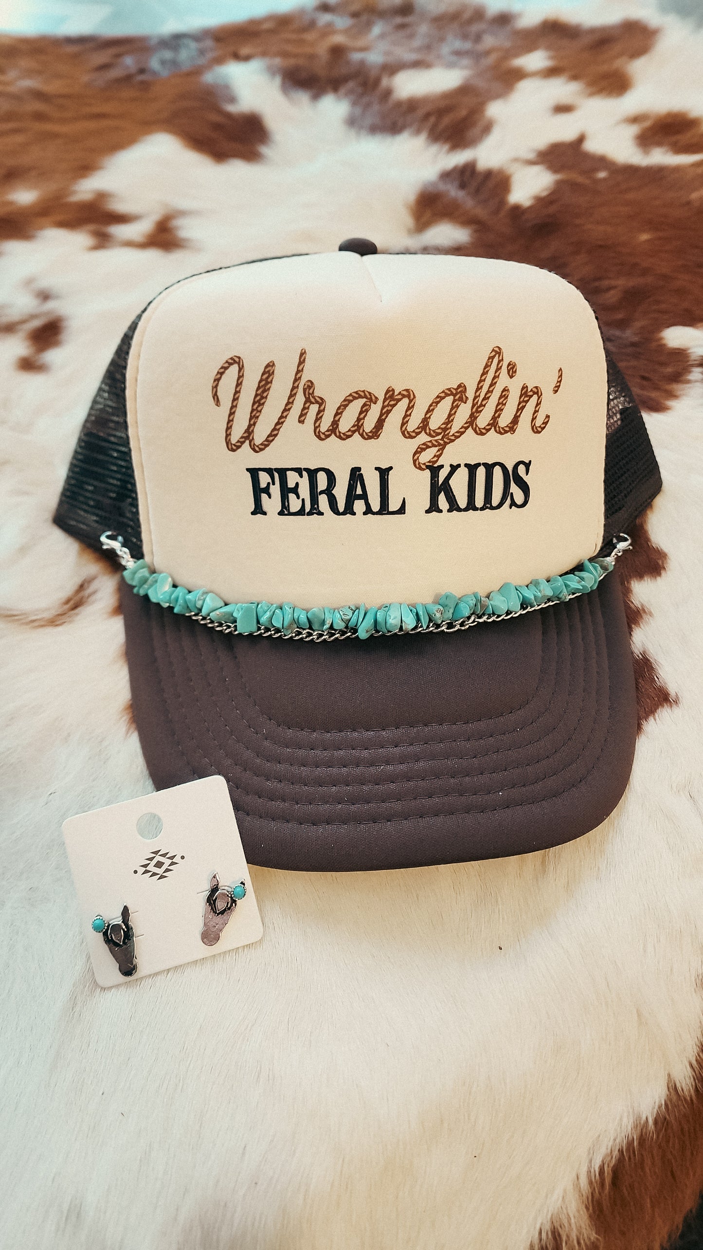 Wranglin Feral- Trucker Cap