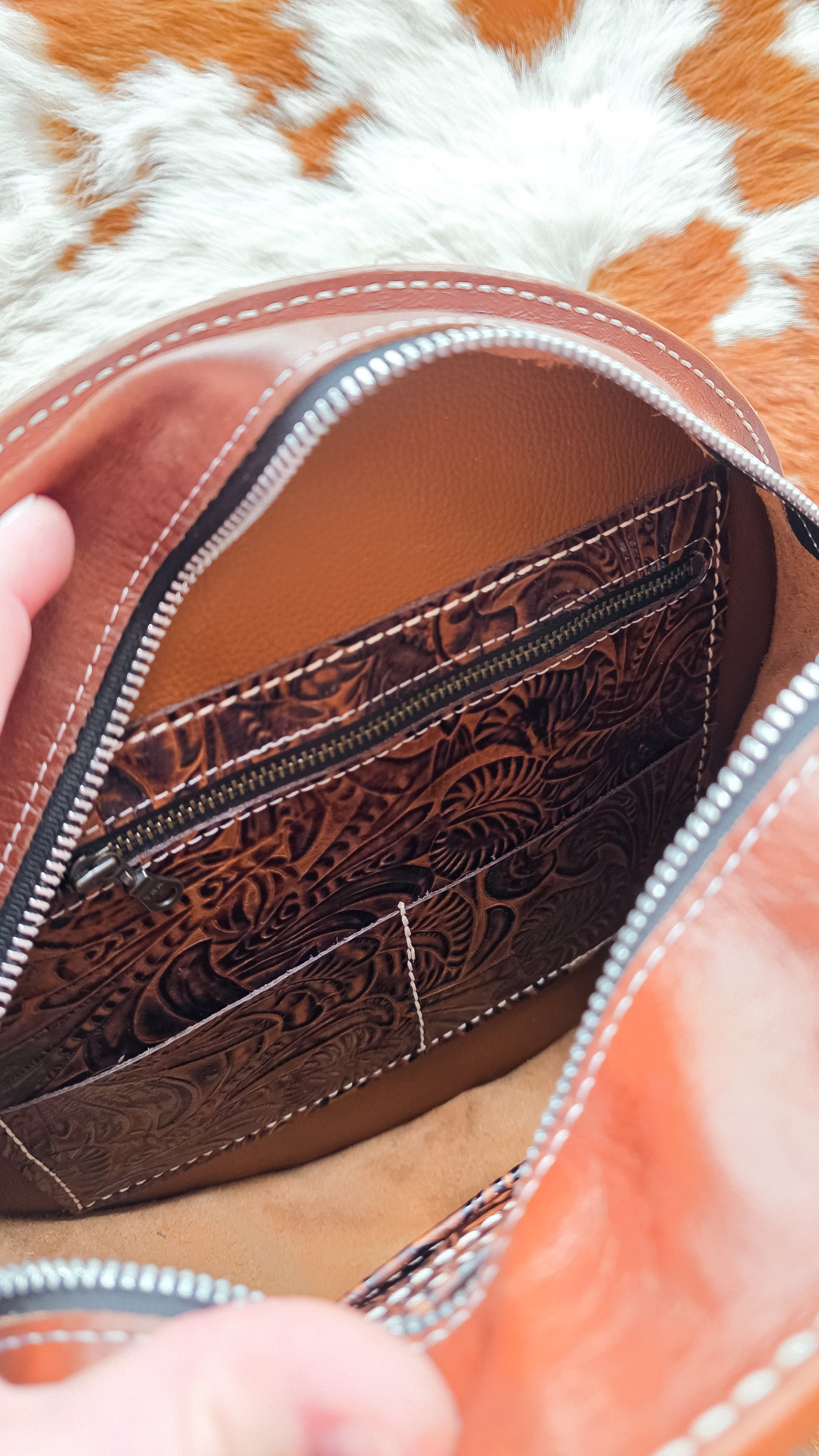 Saddle Canteen Purse