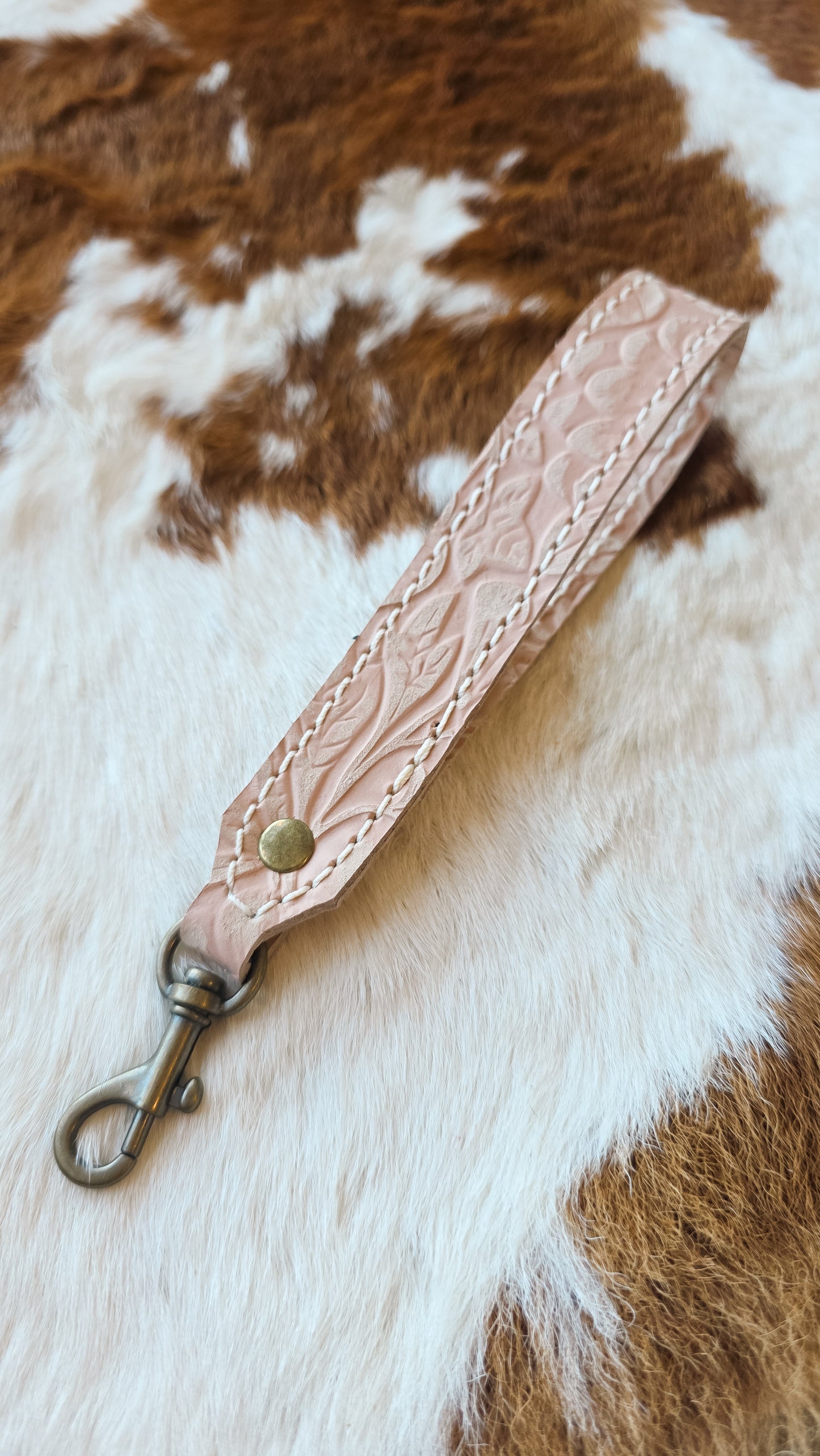 Embossed Wristlet Straps