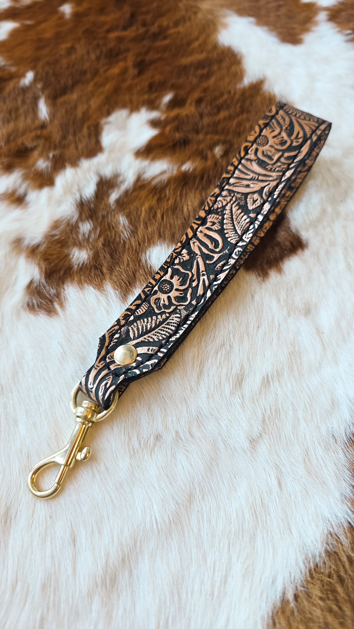 Embossed Wristlet Straps