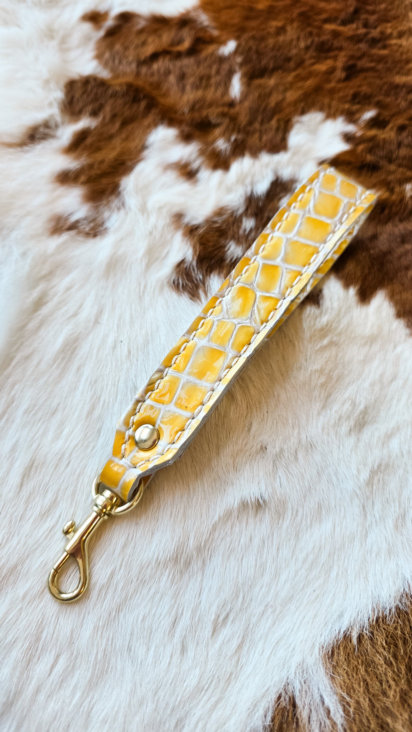 Embossed Wristlet Straps