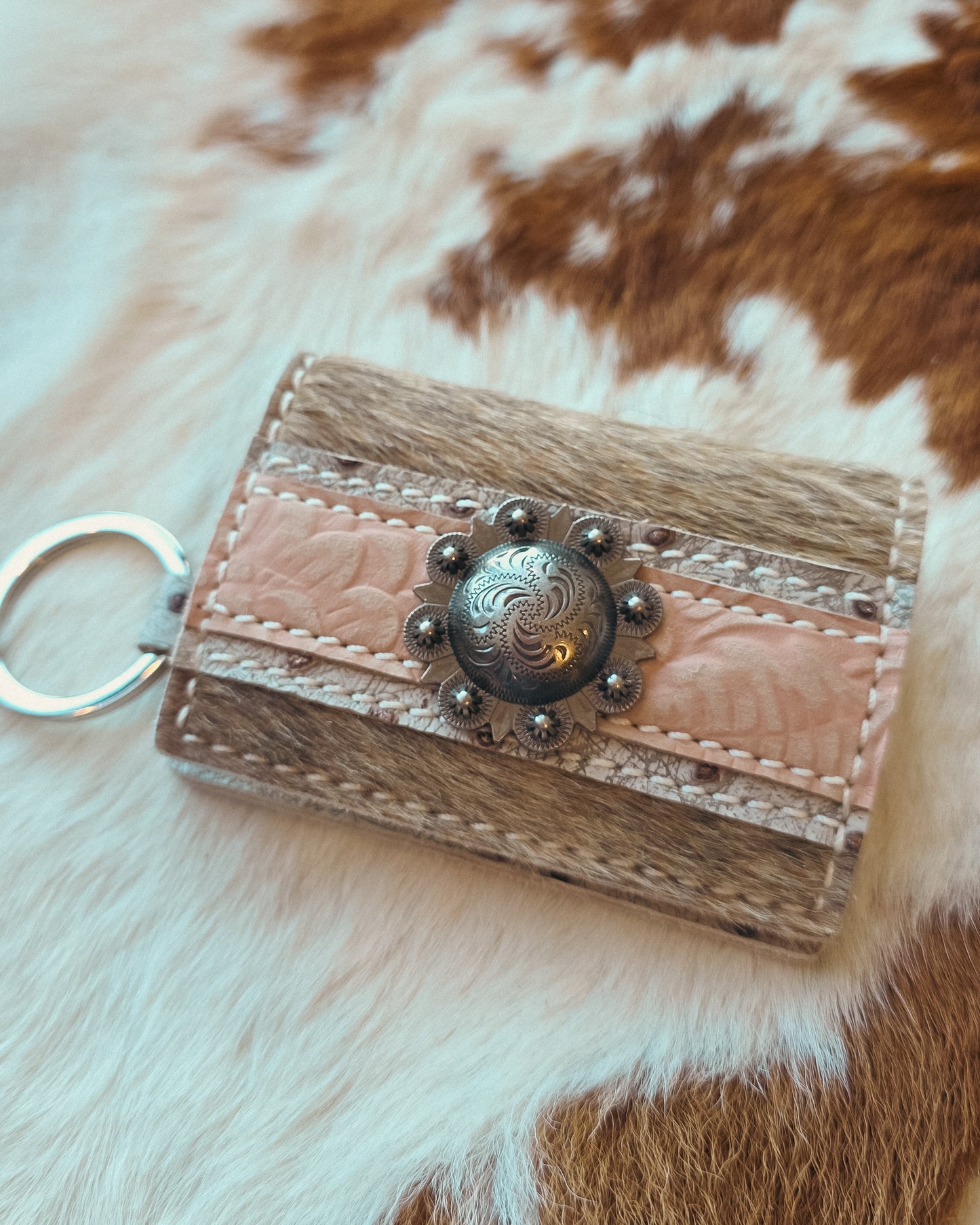 Cowhide card wallets