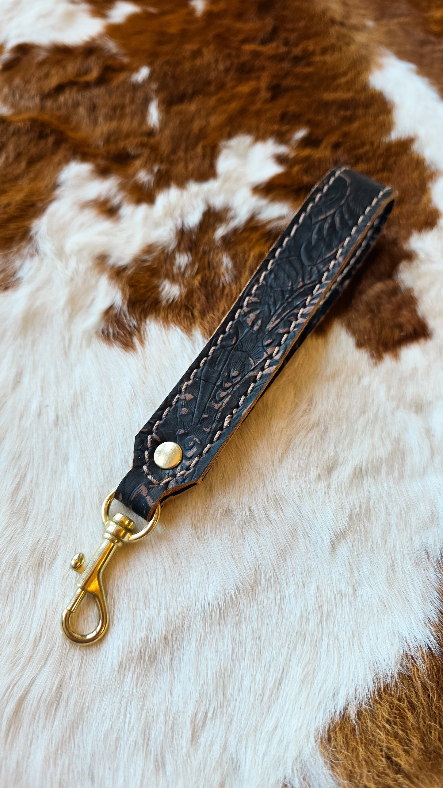 Embossed Wristlet Straps