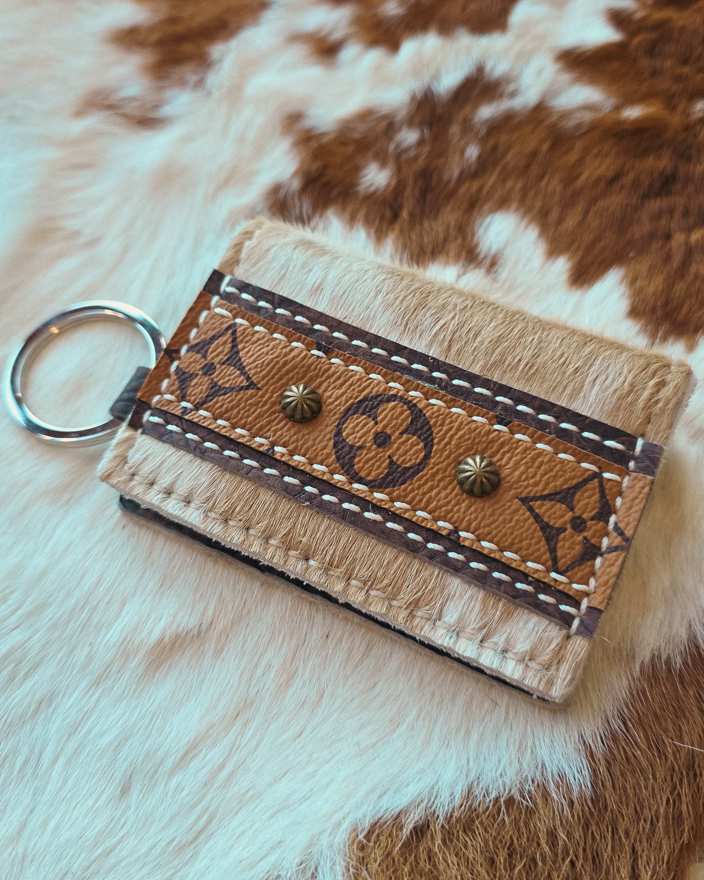 Cowhide card wallets