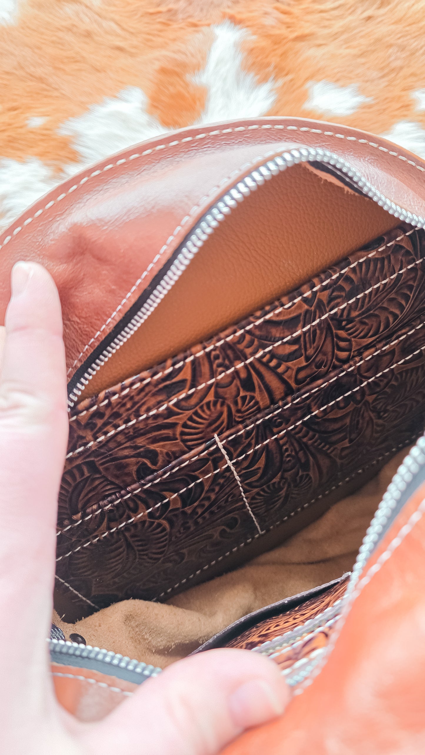 Saddle Canteen Purse