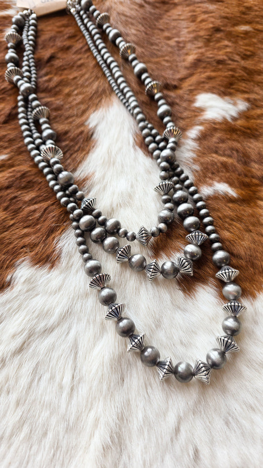 Navajo Pearl- 3 Layer Saucer