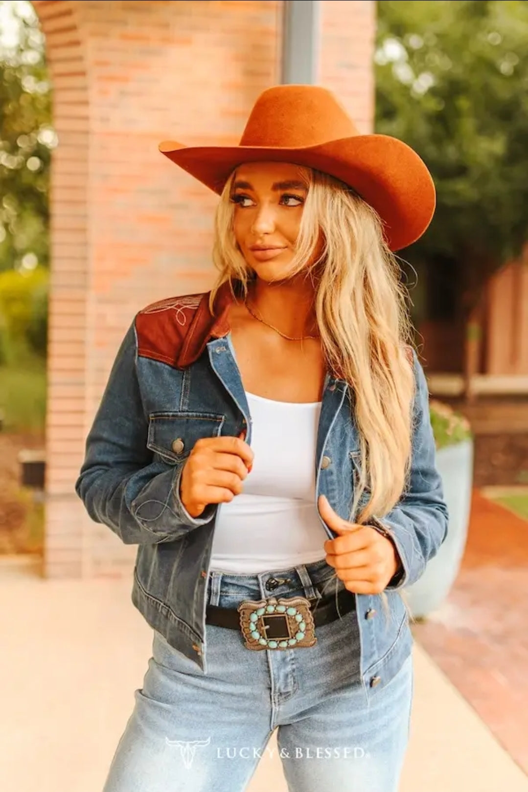 Denim Boot Stitch Jacket