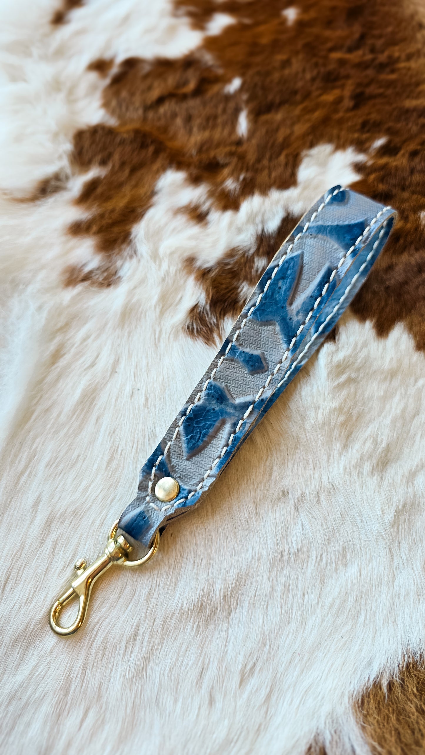 Embossed Wristlet Straps