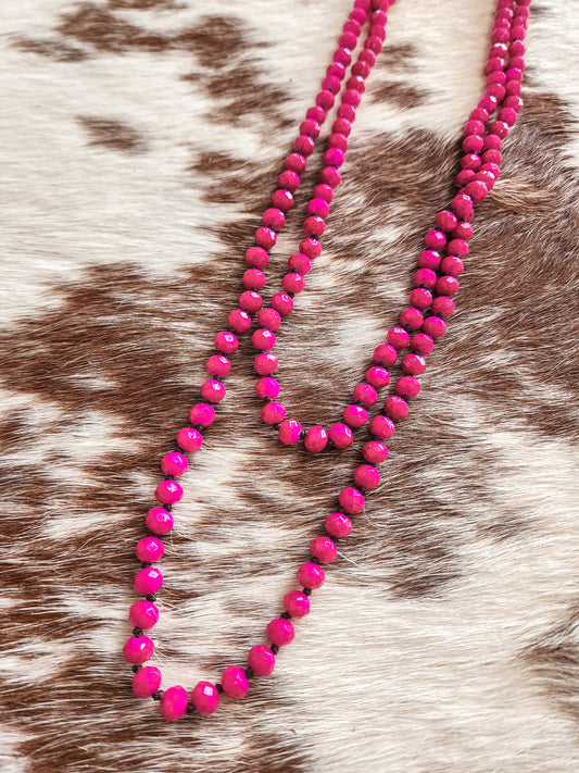 Long Beaded Necklaces