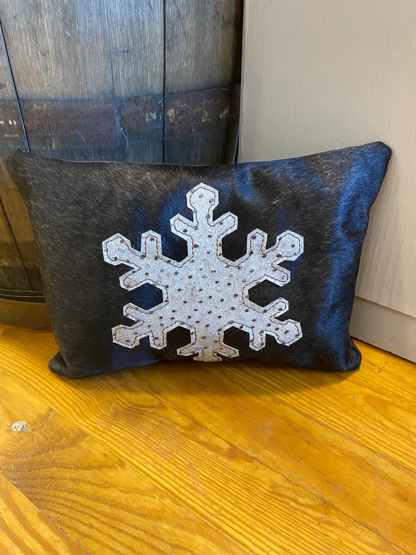 Snowflake pillows