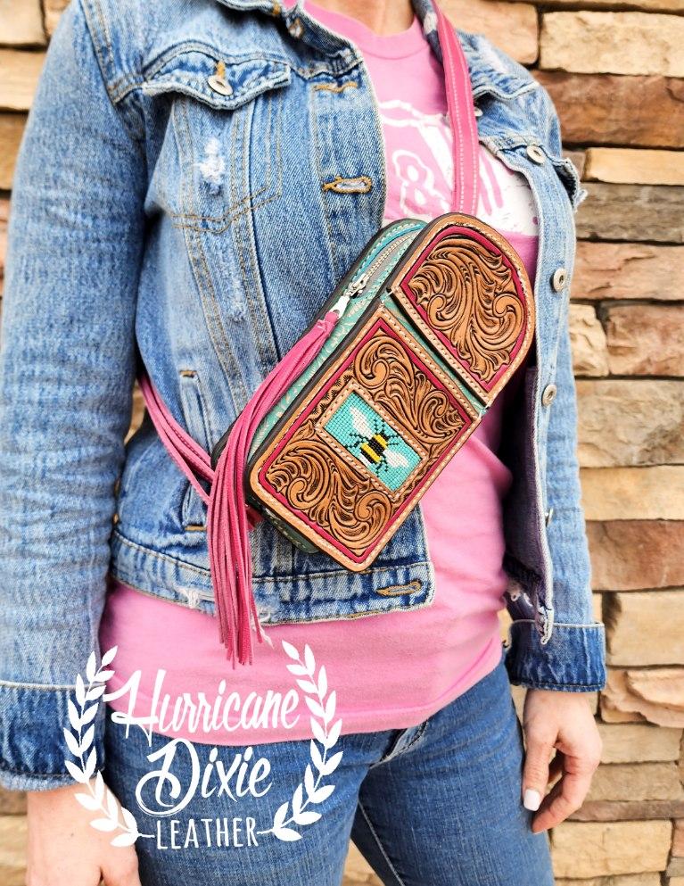 dixie leather backpack Sling Bags Honey Bee